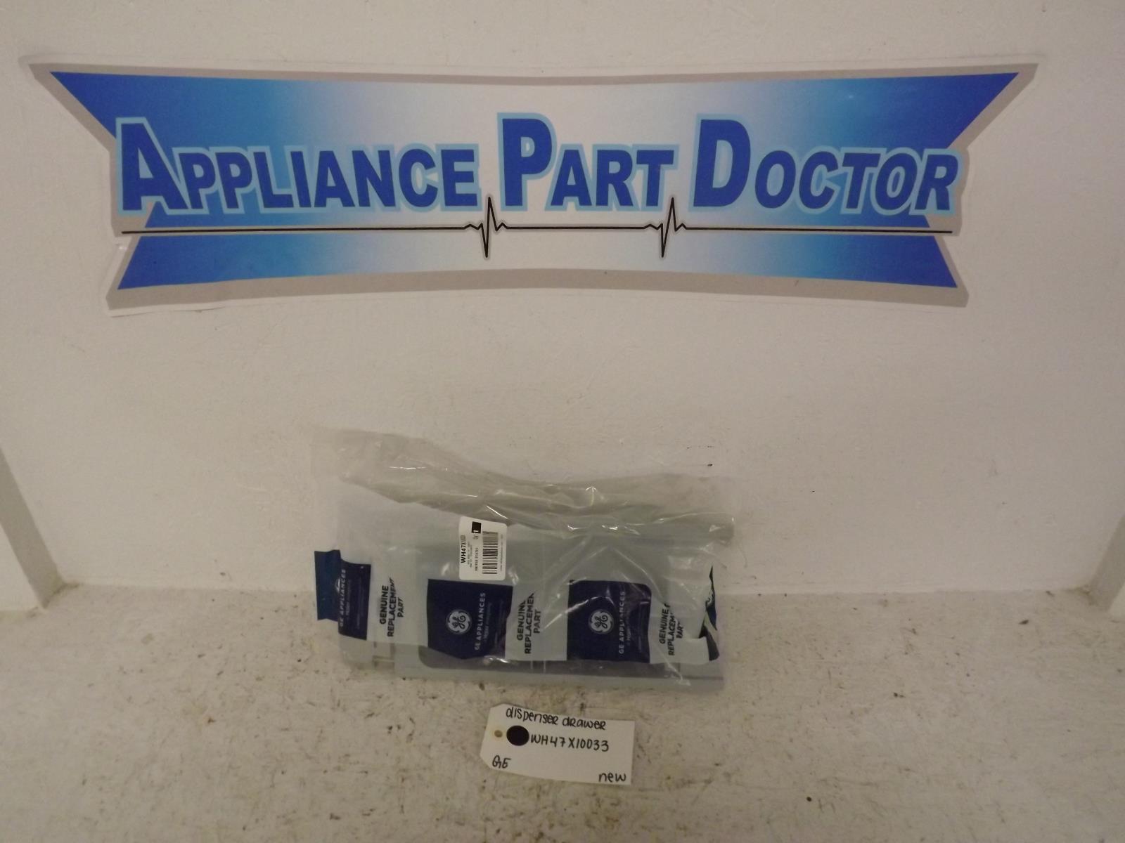 GE Washer WH47X10033 Dispenser Drawer New GE Washer WH47X10033 Dispenser Drawer New